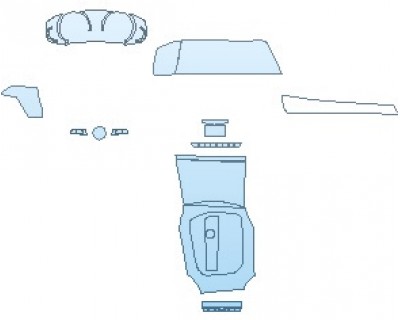 2021 BMW 3 SERIES M-SPORT SEDAN INTERIOR TRIM