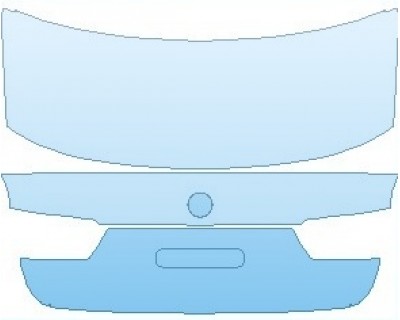 PAINT PROTECTION KIT - 2022 BMW 3 SERIES M-SPORT SEDAN REAR HATCH - PRECUT PPF CLEAR BRA WRAP