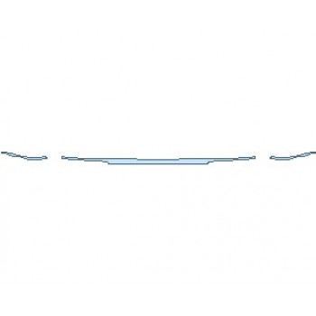 Precut PPF Kit – Clear Bra Paint Protection Film PAINT PROTECTION KIT - 2023 MERCEDES GLS 63 AMG REAR HATCH CHROME TRIM - PRECUT PPF CLEAR BRA WRAP