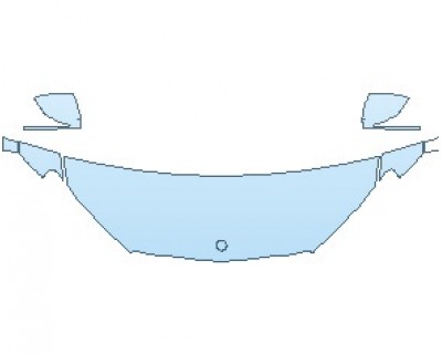 Precut PPF Kit – Clear Bra Paint Protection Film PAINT PROTECTION KIT - 2023 MERCEDES GLS 63 AMG HOOD (NO WRAPPED EDGES) - PRECUT PPF CLEAR BRA WRAP