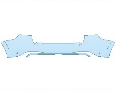 Precut PPF Kit – Clear Bra Paint Protection Film PAINT PROTECTION KIT - 2023 MERCEDES GLS 63 AMG REAR BUMPER WITH SENSORS - PRECUT PPF CLEAR BRA WRAP