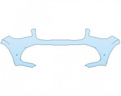 Precut PPF Kit – Clear Bra Paint Protection Film PAINT PROTECTION KIT - 2023 MERCEDES GLS 63 AMG BUMPER WITH SENSORS - PRECUT PPF CLEAR BRA WRAP