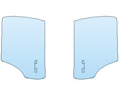 Precut PPF Kit – Clear Bra Paint Protection Film PAINT PROTECTION KIT - 2023 MERCEDES GLS 63 AMG DOORS REAR - PRECUT PPF CLEAR BRA WRAP