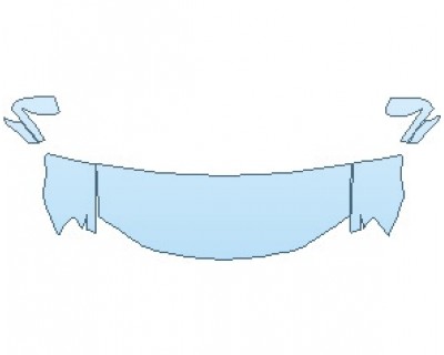2023 CHRYSLER 300 C HOOD (NO WRAPPED EDGES)