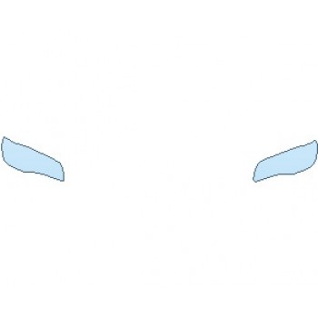 PAINT PROTECTION KIT - 2023 CHRYSLER 300 C LIGHTS - PRECUT PPF CLEAR BRA WRAP