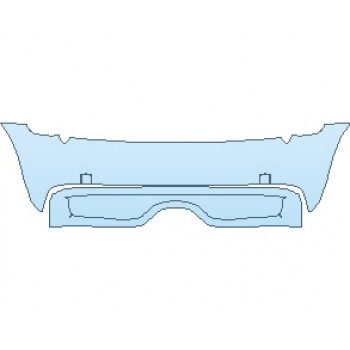 Precut PPF Kit – Clear Bra Paint Protection Film PAINT PROTECTION KIT - 2021 MINI HARDTOP COOPER SD 2 DOOR REAR BUMPER - PRECUT PPF CLEAR BRA WRAP