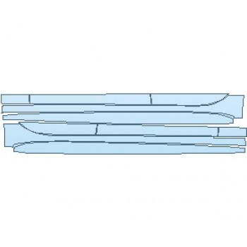 2021 JAGUAR XF PRESTIGE ROCKER PANELS WITH LOWER DOOR 2021 JAGUAR XF PRESTIGE ROCKER PANELS WITH LOWER DOOR