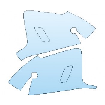 PAINT PROTECTION KIT - 2023 PORSCHE 911 TARGA 4 GTS MIRROR BASE WITH CAMERA - PRECUT PPF CLEAR BRA WRAP