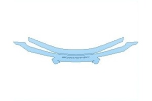 2027 CHEVROLET CORVETTE STINGRAY BASE CONVERTIBLE REAR BUMPER UPPER