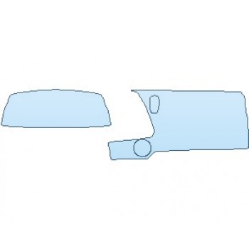 PAINT PROTECTION KIT - 2022 CHEVROLET CORVETTE STINGRAY BASE CONVERTIBLE INTERIOR SCREENS - PRECUT PPF CLEAR BRA WRAP