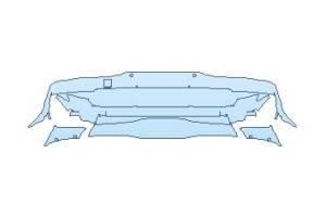 2027 CHEVROLET CORVETTE STINGRAY BASE CONVERTIBLE REAR DIFFUSER WITH SENSORS
