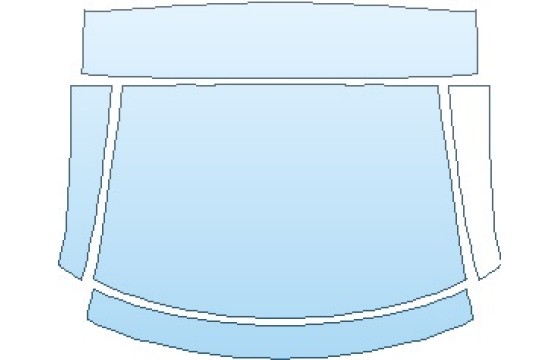 PAINT PROTECTION KIT - 2027 CHEVROLET CORVETTE STINGRAY BASE COUPE ROOF - PRECUT PPF CLEAR BRA WRAP