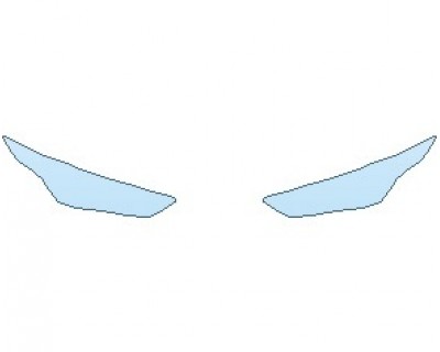 PAINT PROTECTION KIT - 2022 FORD TRANSIT CONNECT XL LIGHTS - PRECUT PPF CLEAR BRA WRAP