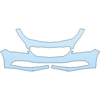 PAINT PROTECTION KIT - 2023 BUICK LACROSSE ESSENCE BUMPER - PRECUT PPF CLEAR BRA WRAP