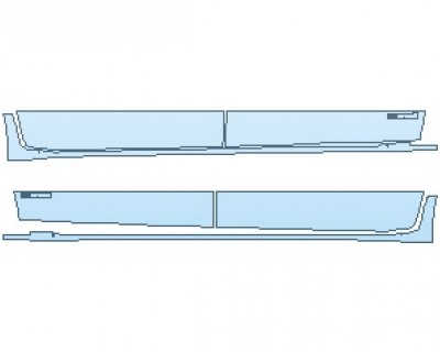 2023 TOYOTA SIENNA XLE ROCKER PANELS