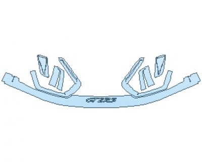 PAINT PROTECTION KIT - 2019 PORSCHE 911 GT2 RS  BUMPER LOWER - PRECUT PPF CLEAR BRA WRAP