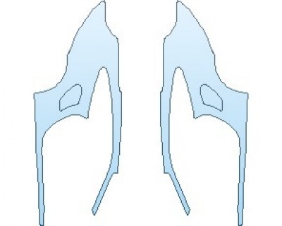 PAINT PROTECTION KIT - 2019 PORSCHE 911 GT2 RS  REAR QUARTERS - PRECUT PPF CLEAR BRA WRAP