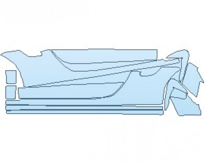 PAINT PROTECTION KIT - 2019 PORSCHE 911 GT2 RS  ROCKER PANEL - PRECUT PPF CLEAR BRA WRAP