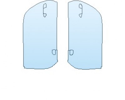 PAINT PROTECTION KIT - 2019 PORSCHE 911 GT2 RS  DOORS - PRECUT PPF CLEAR BRA WRAP