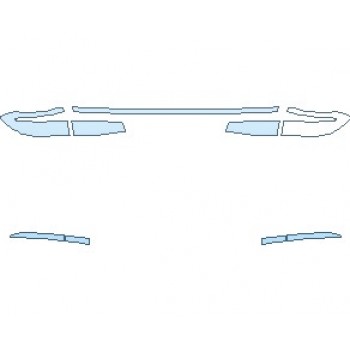 PAINT PROTECTION KIT - 2020 AUDI A8 L BASE COMMON WEAR AREA KIT AREAS - INVISIBLEMASK - 3M PAINT PROTECTION