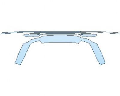 2023 AUDI A8 L BASE REAR BUMPER LOWER