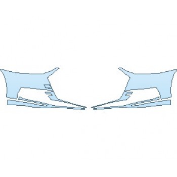 2022 AUDI A8 L BASE BUMPER KIT