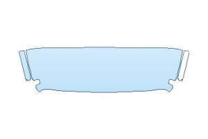 2027 JEEP WRANGLER (JL) WILLYS 4 DOOR HOOD (WRAPPED EDGES)