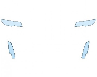 PAINT PROTECTION KIT - 2023 CADILLAC ESCALADE LUXURY STANDARD LIGHTS - PRECUT PPF CLEAR BRA WRAP