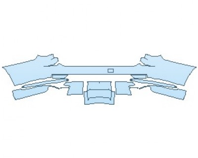 2023 CADILLAC ESCALADE PREMIUM LUXURY STANDARD REAR BUMPER