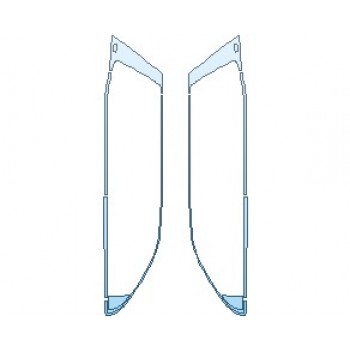 PAINT PROTECTION KIT - 2023 CADILLAC ESCALADE PREMIUM LUXURY PLATINUM STANDARD WINDOW TRIM - PRECUT PPF CLEAR BRA WRAP