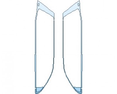 PAINT PROTECTION KIT - 2023 CADILLAC ESCALADE LUXURY STANDARD WINDOW TRIM - PRECUT PPF CLEAR BRA WRAP