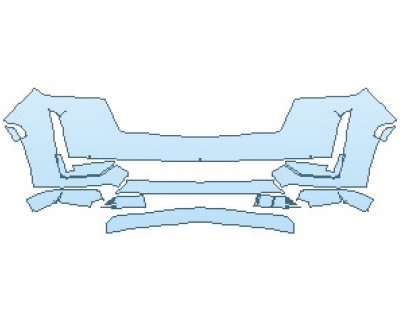 2022 CADILLAC ESCALADE SPORT PLATINUM STANDARD BUMPER