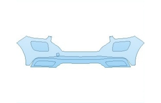 PAINT PROTECTION KIT - 2027 HYUNDAI VENUE DENIM BUMPER - PRECUT PPF CLEAR BRA WRAP