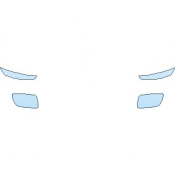 PAINT PROTECTION KIT - 2024 HYUNDAI VENUE DENIM LIGHTS - PRECUT PPF CLEAR BRA WRAP