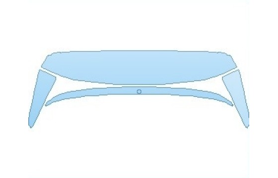 PAINT PROTECTION KIT - 2027 HYUNDAI VENUE DENIM SPOILER - PRECUT PPF CLEAR BRA WRAP