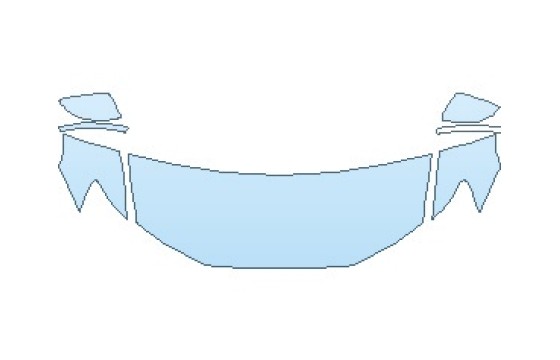 2027 AUDI S6 PREMIUM PLUS HOOD (WRAPPED EDGES) - PRECUT PPF CLEAR BRA WRAP