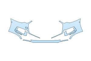 2027 AUDI S6 PREMIUM PLUS BUMPER WITH SENSORS