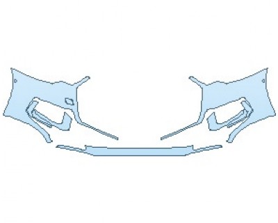 2022 AUDI S6 PREMIUM PLUS BUMPER WITH SENSORS