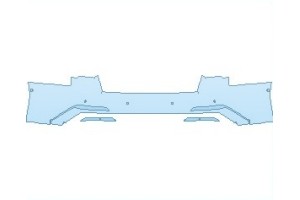 2027 AUDI S6 PREMIUM PLUS REAR BUMPER WITH 6 SENSORS