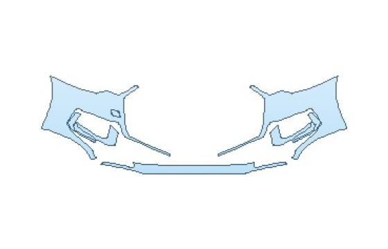 2027 AUDI S6 PREMIUM PLUS BUMPER - PRECUT PPF CLEAR BRA WRAP