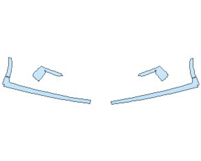 PAINT PROTECTION KIT - 2019 PORSCHE 911 GT3  BUMPER LOWER IF PAINTED - PRECUT PPF CLEAR BRA WRAP