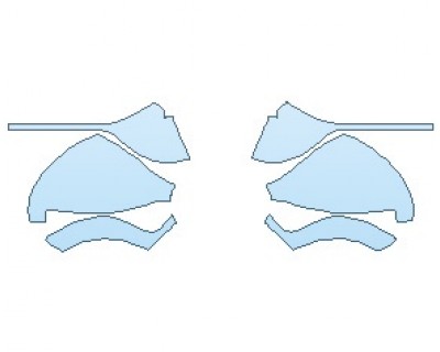 PAINT PROTECTION KIT - 2019 PORSCHE 911 GT3  MIRORRS RIGHT HAND DRIVE OPTION - PRECUT PPF CLEAR BRA WRAP