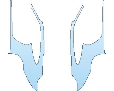 PAINT PROTECTION KIT - 2019 PORSCHE 911 GT3  REAR QUARTER PANELS - PRECUT PPF CLEAR BRA WRAP