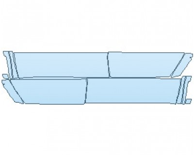 2019 NISSAN TITAN PLATINUM RESERVE  ROCKER PANELS CREW CAB