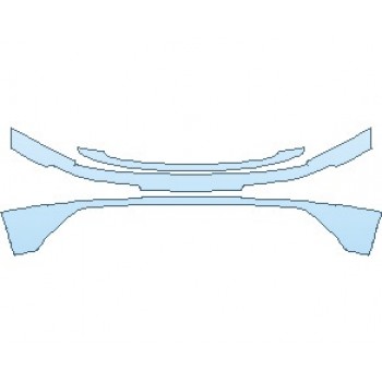 PAINT PROTECTION KIT - 2024 AUDI Q7 BASE REAR BUMPER - PRECUT PPF CLEAR BRA WRAP
