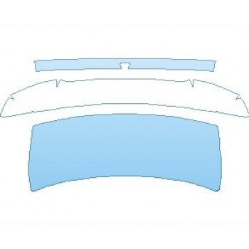 2021 DODGE CHARGER SRT HELLCAT REAR DECK LID & SPOILER 2021 DODGE CHARGER SRT HELLCAT REAR DECK LID & SPOILER