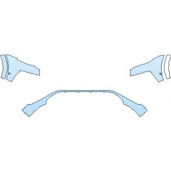 2022 AUDI Q8 S-LINE BUMPER WITH SENSORS