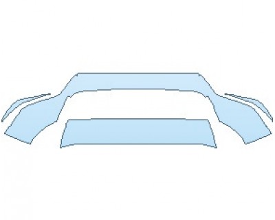 2023 PORSCHE CAYENNE COUPE GTS LOWER BUMPER