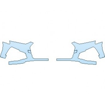 2022 AUDI A5 45 TFSI PRESTIGE COUPE BUMPER KIT