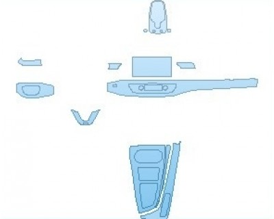 PAINT PROTECTION KIT - 2024 AUDI S5 PREMIUM COUPE INTERIOR LEFT HAND DRIVE - PRECUT PPF CLEAR BRA WRAP